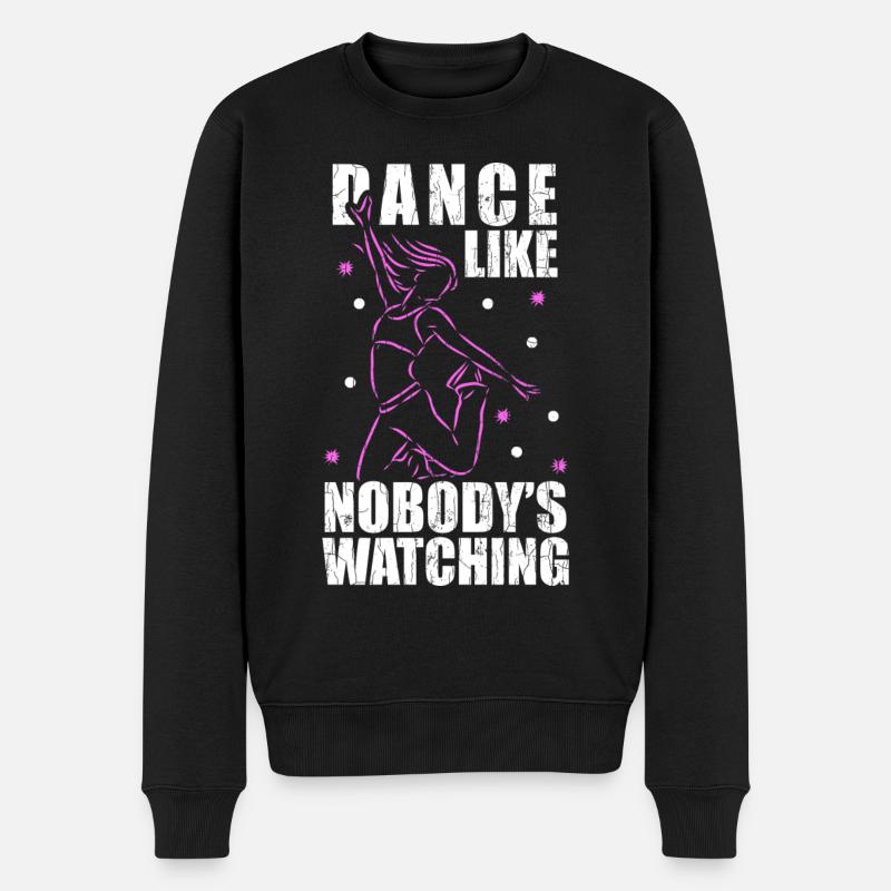 Danse GymTrainer - Pull Premium bio Homme - noir