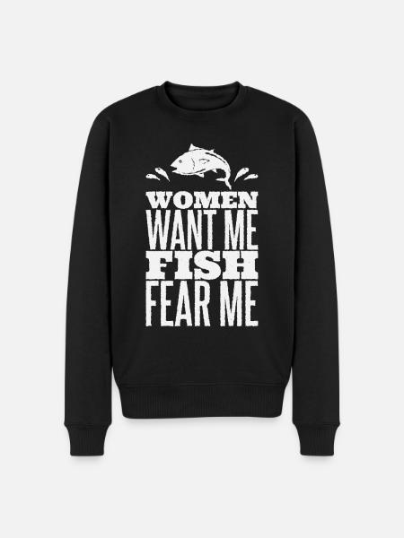 Pêche Pêche - Pull Premium bio Homme - noir