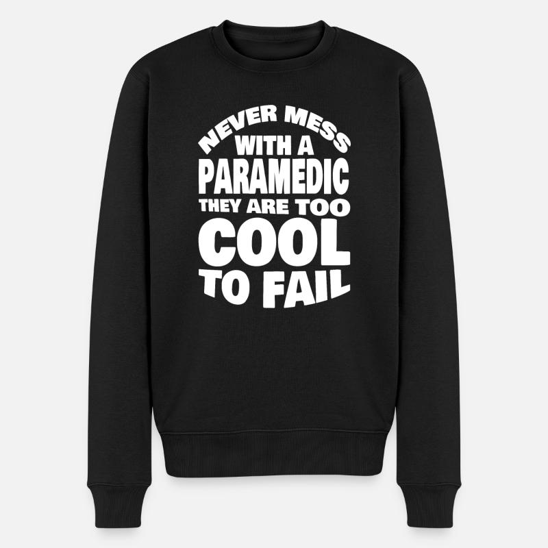 Ambulancier - Pull Premium bio Homme - noir