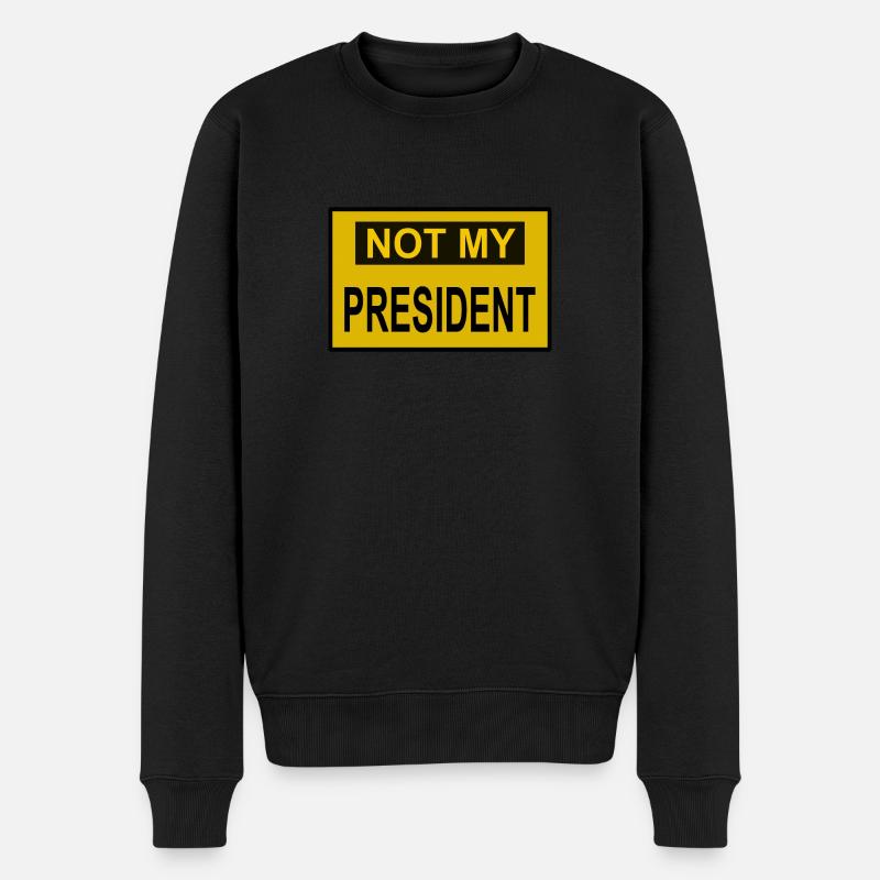 Pas mon président - Pull Premium bio Homme - noir