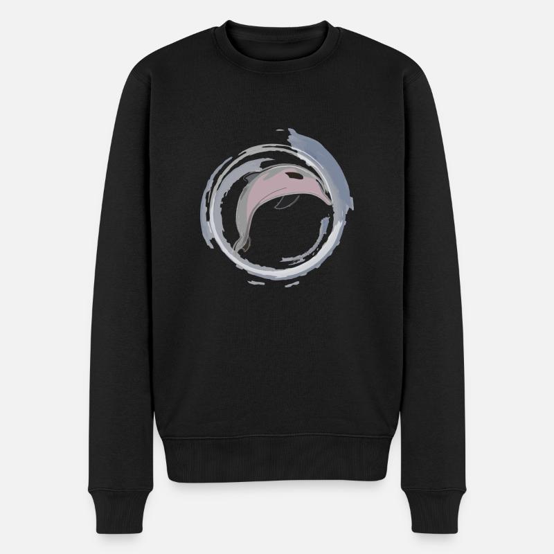 Tucuxi ENDANGERED - Pull Premium bio Homme - noir