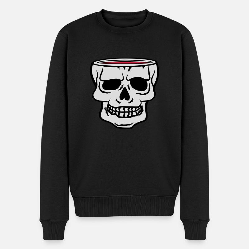 Mug Skull Horreur Halloween - Pull Premium bio Homme - noir