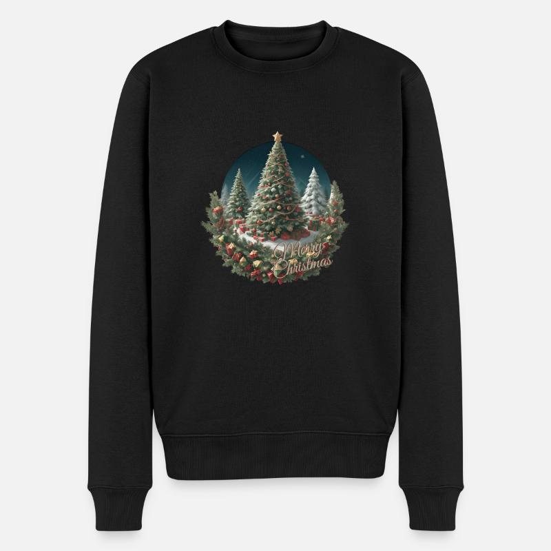 Joyeux Noël - Pull Premium bio Homme - noir