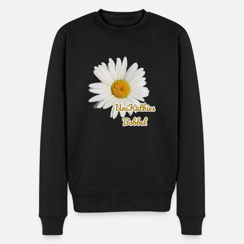 Fleur d’Unikathies - Pull Premium bio Homme - noir