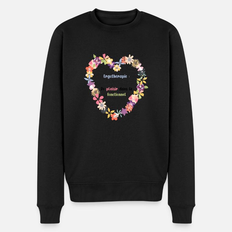 Du plaisir dans le fonctionnel - Pull Premium bio Homme - noir