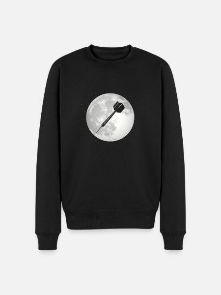 Full Moon - Darts - - Men's Premium Organic Jumper - black