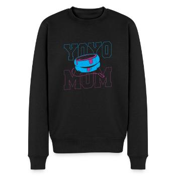 Yo-Yo Sport Yoyoing Yoyo Ausrüstung Yoyo Mama - Männer Premium Bio Pullover - Schwarz - Vorne - Nico (187cm)