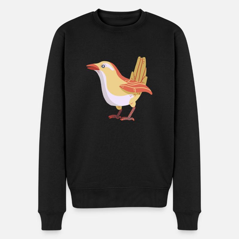 Troglodyte - Pull Premium bio Homme - noir