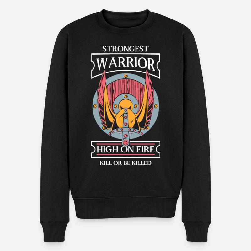 Odin Rune Asgard Mjolnir - Pull Premium bio Homme - noir