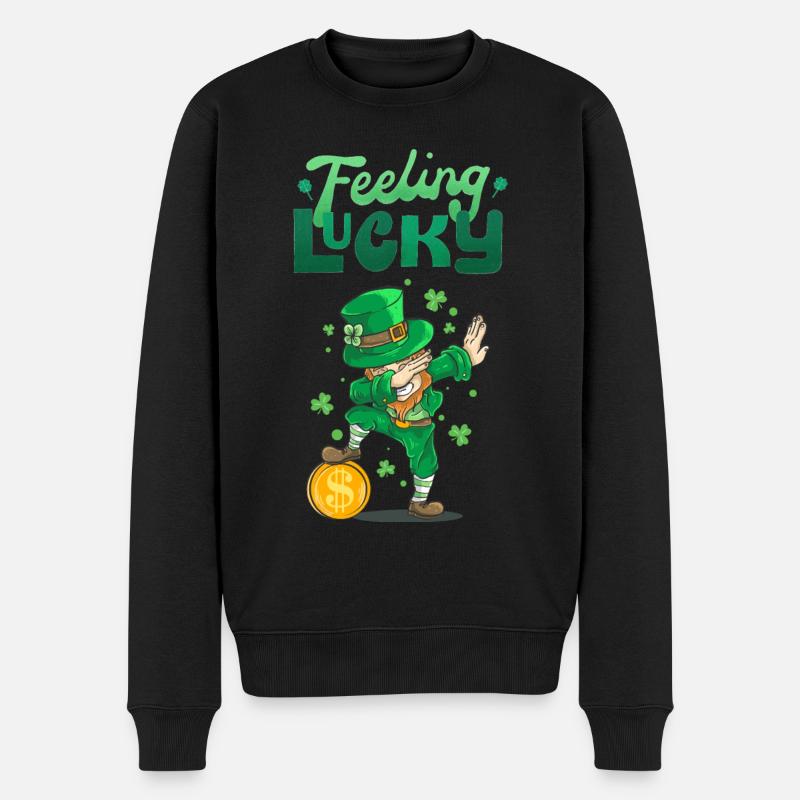 Bonne Saint-Patrick. La Saint-Patrick! - Pull Premium bio Homme - noir