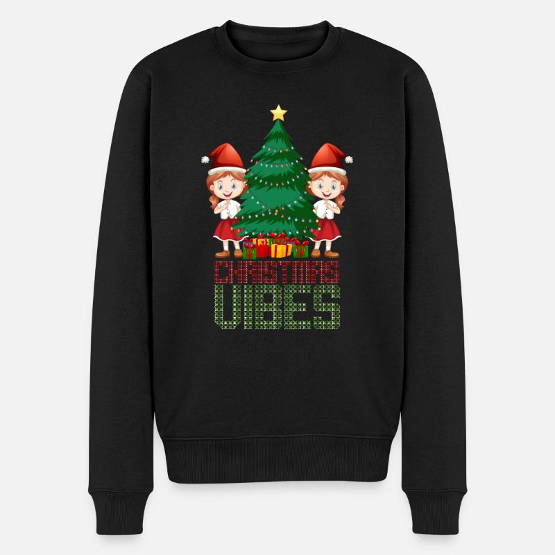 Ambiance de Noël - Pull Premium bio Homme - noir