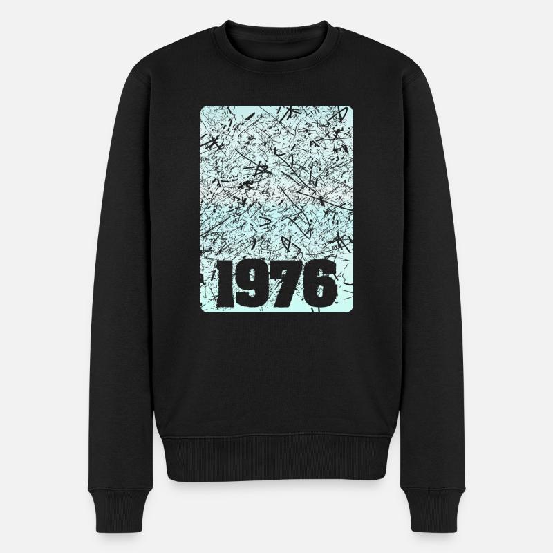 Numéro 1976 - Pull Premium bio Homme - noir