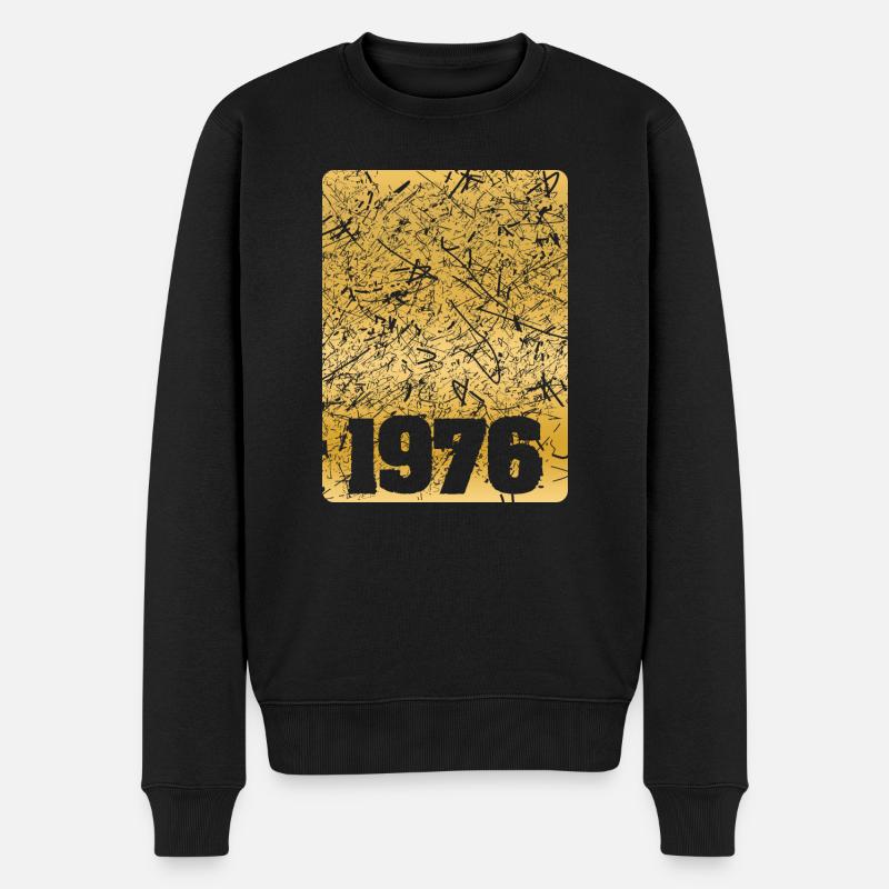 Numéro 1976 - Pull Premium bio Homme - noir