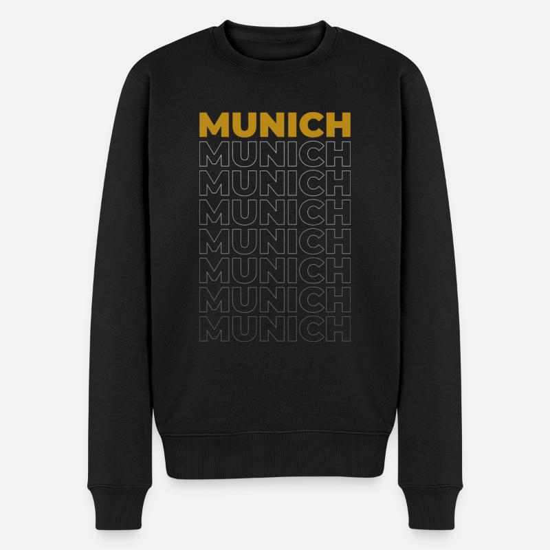 Munich - Pull Premium bio Homme - noir