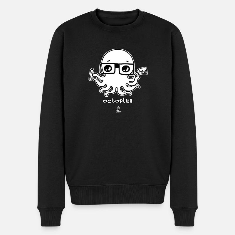 OctoPlus-T Bro - Pull Premium bio Homme - noir