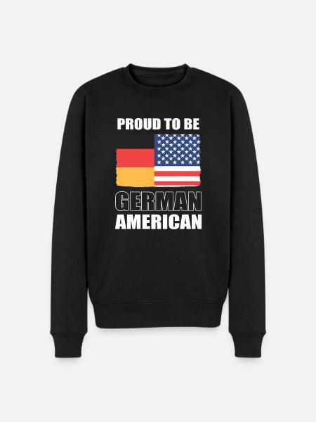 American German - Men's Premium Organic Jumper - black
