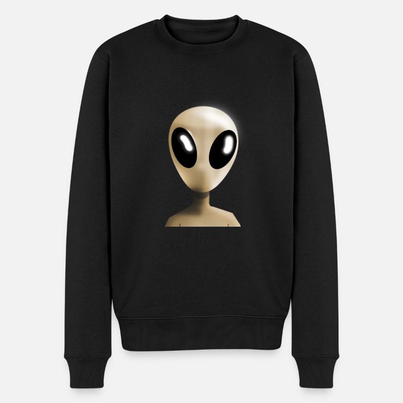 Geek extraterrestre - Pull Premium bio Homme - noir