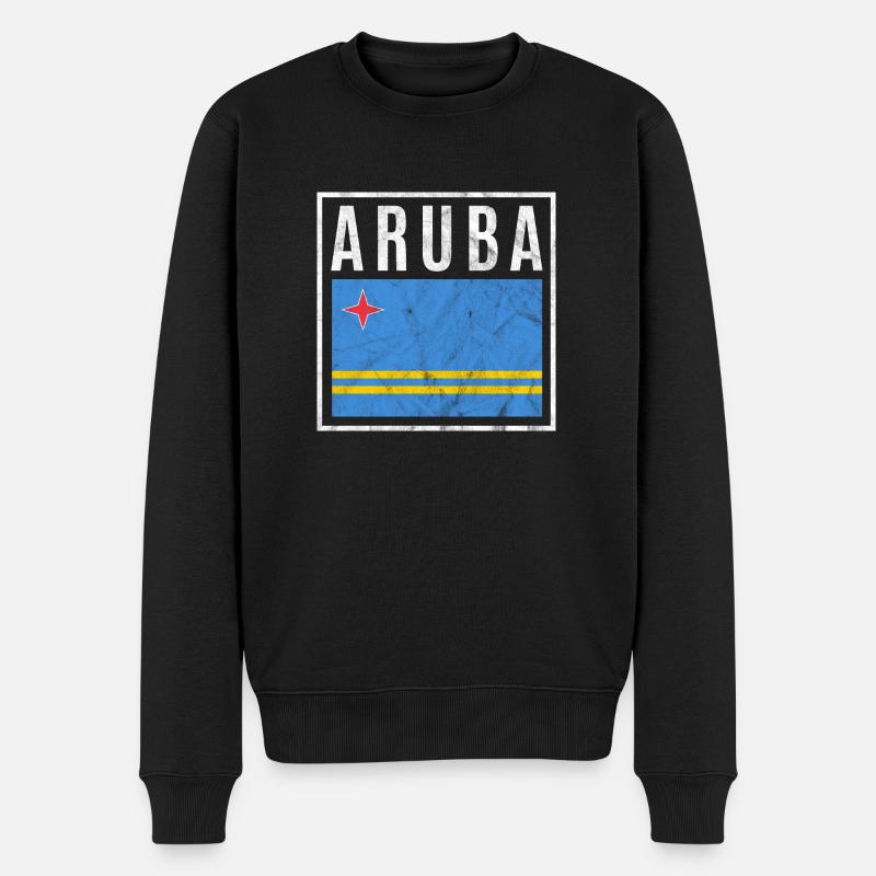 Aruba - Pull Premium bio Homme - noir