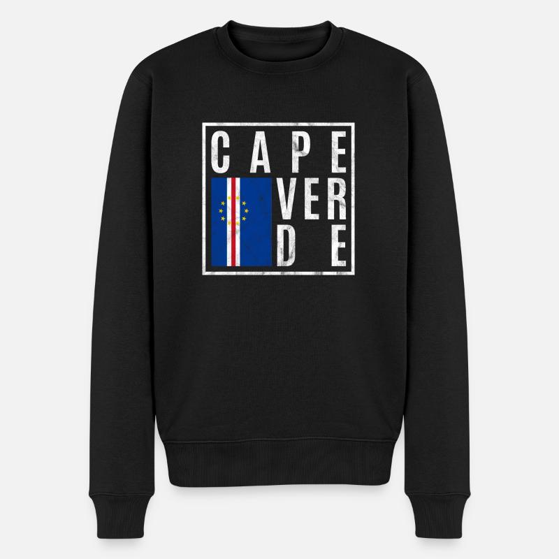 Cap-Vert - Pull Premium bio Homme - noir