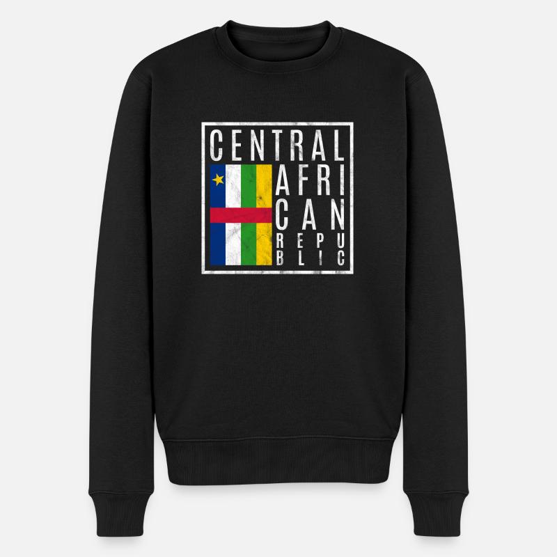 République centrafricaine - Pull Premium bio Homme - noir