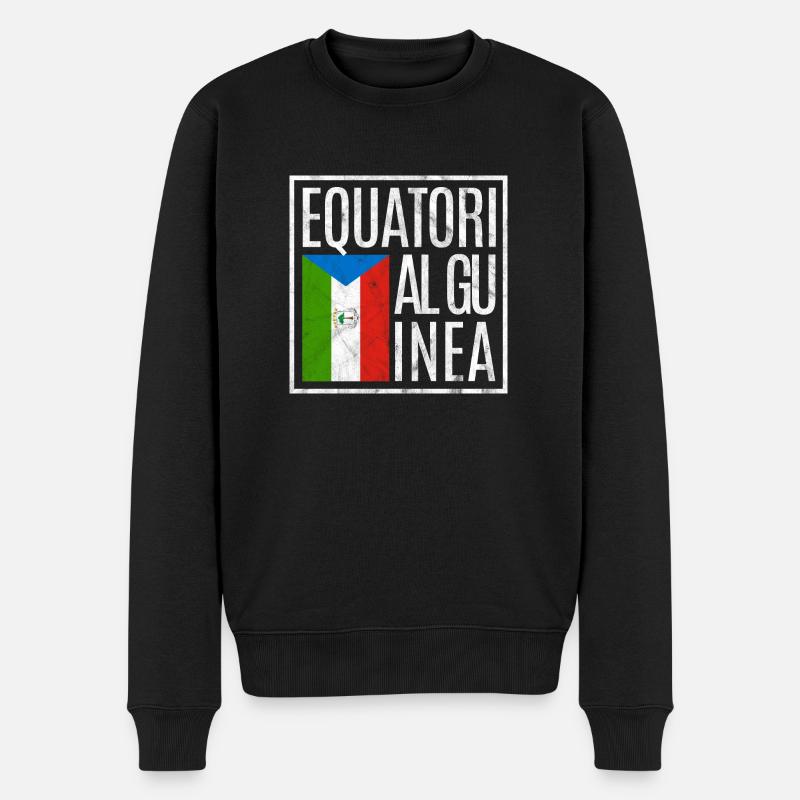 Estonie - Pull Premium bio Homme - noir