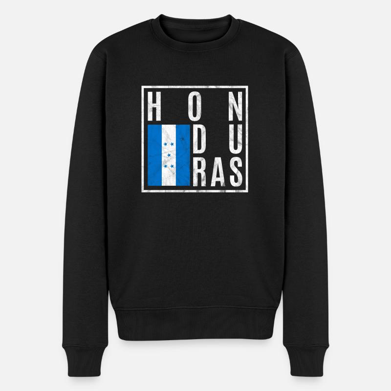 Honduras - Pull Premium bio Homme - noir