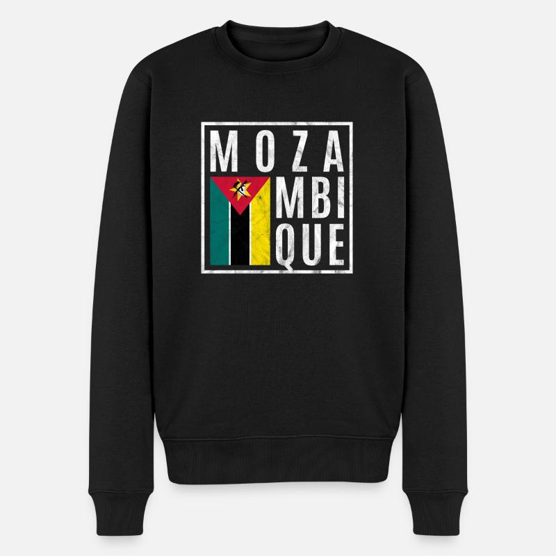 Mozambique - Pull Premium bio Homme - noir
