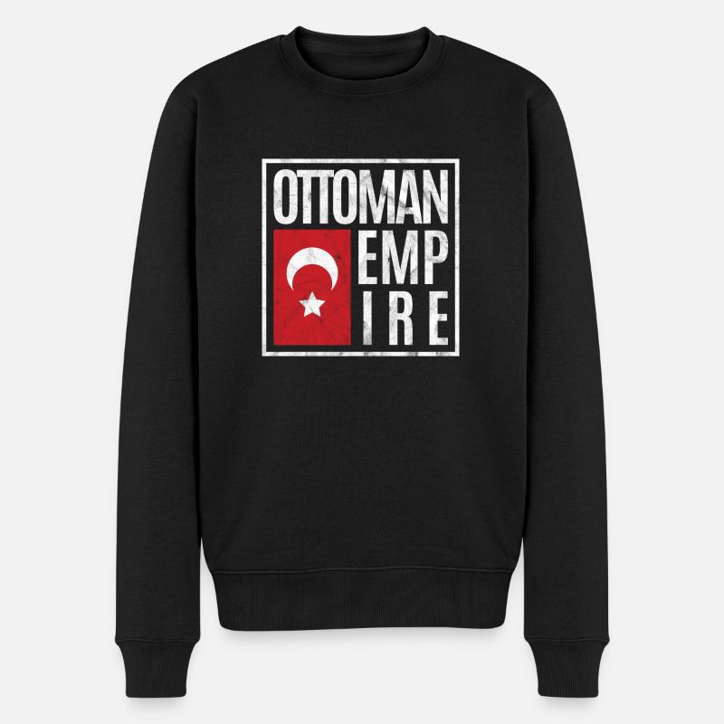Ottoman Empire - Pull Premium bio Homme - noir