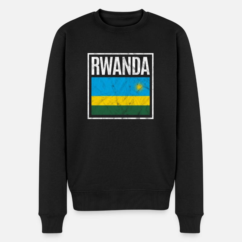 Rwanda - Pull Premium bio Homme - noir