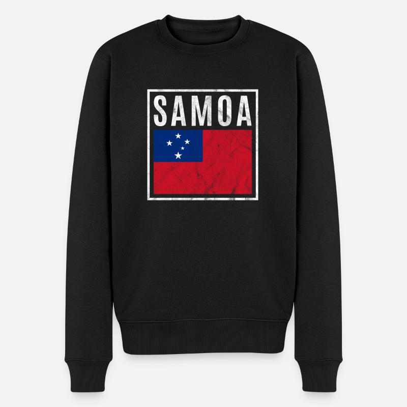 Samoa - Pull Premium bio Homme - noir