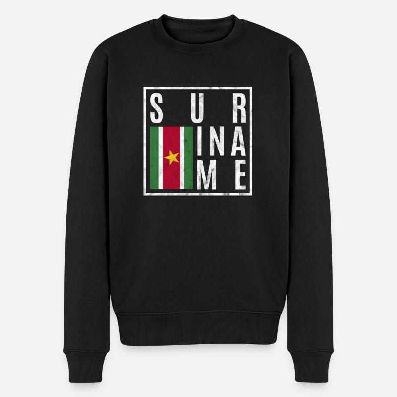 Suriname - Pull Premium bio Homme - noir