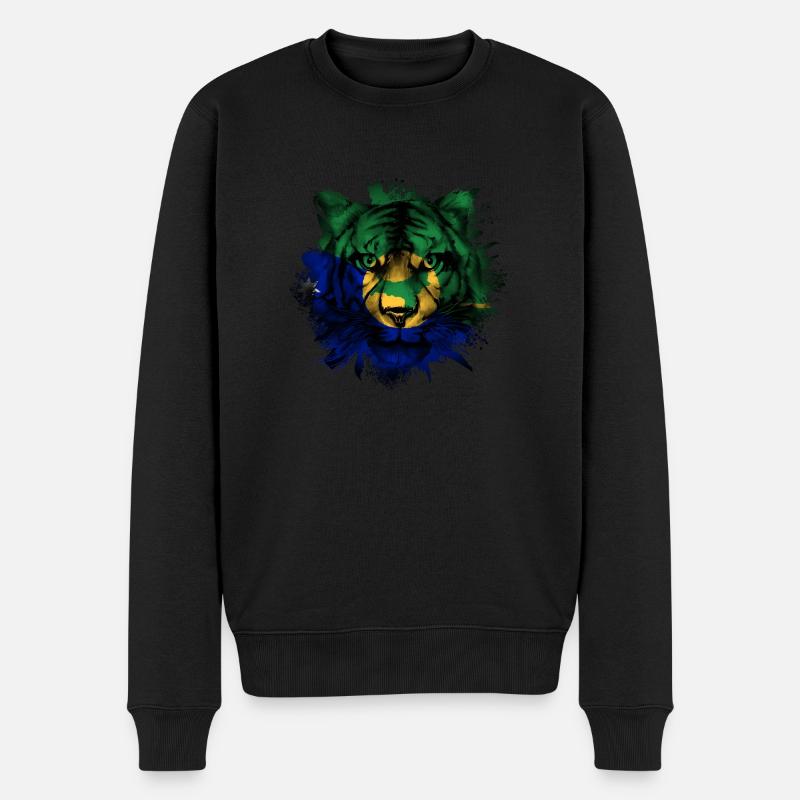 Île Christmas - Pull Premium bio Homme - noir