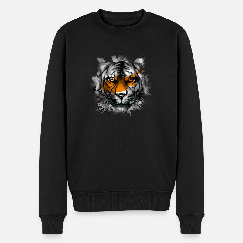 Zypern - Männer Premium Bio Pullover - Schwarz