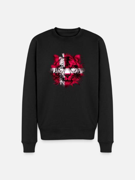 Denmark - Men's Premium Organic Jumper - black