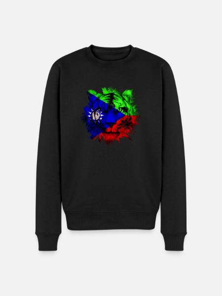 Balochistan - Men's Premium Organic Jumper - black