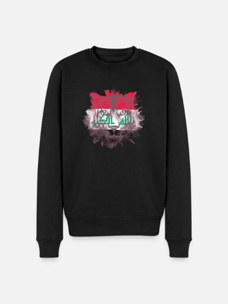 Irak - Pull Premium bio Homme - noir