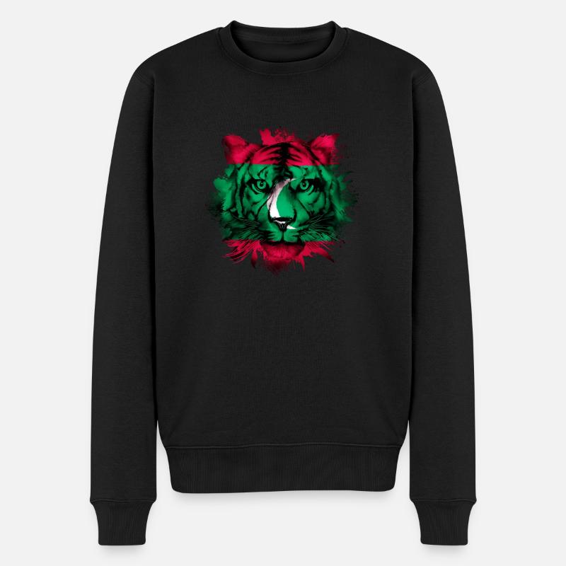 Maldives - Pull Premium bio Homme - noir
