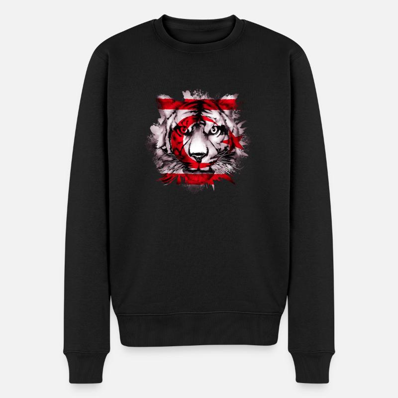 Nordzypern - Männer Premium Bio Pullover - Schwarz