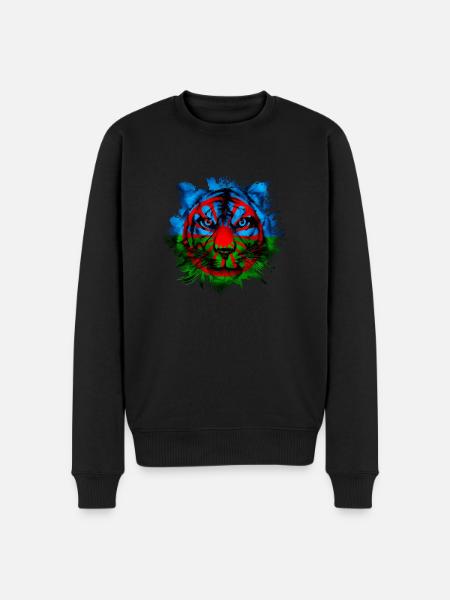 Roma - Men's Premium Organic Jumper - black
