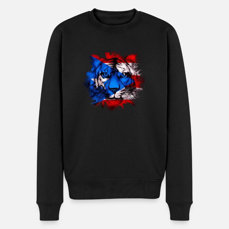 Porto Rico - Pull Premium bio Homme - noir