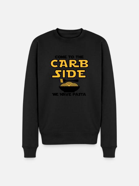 carbs.ai - Men's Premium Organic Jumper - black