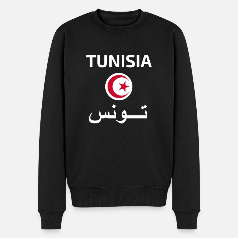 Tunisia - Pull Premium bio Homme - noir