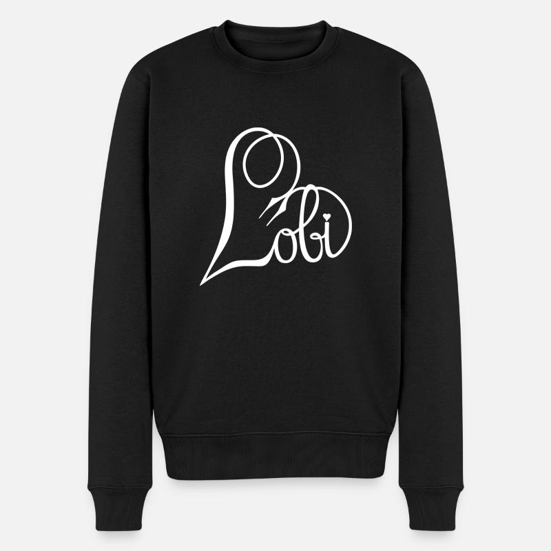 Lobi - Pull Premium bio Homme - noir