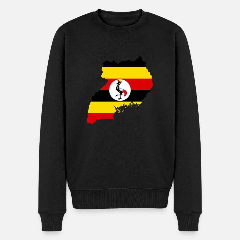 Ouganda - Pull Premium bio Homme - noir