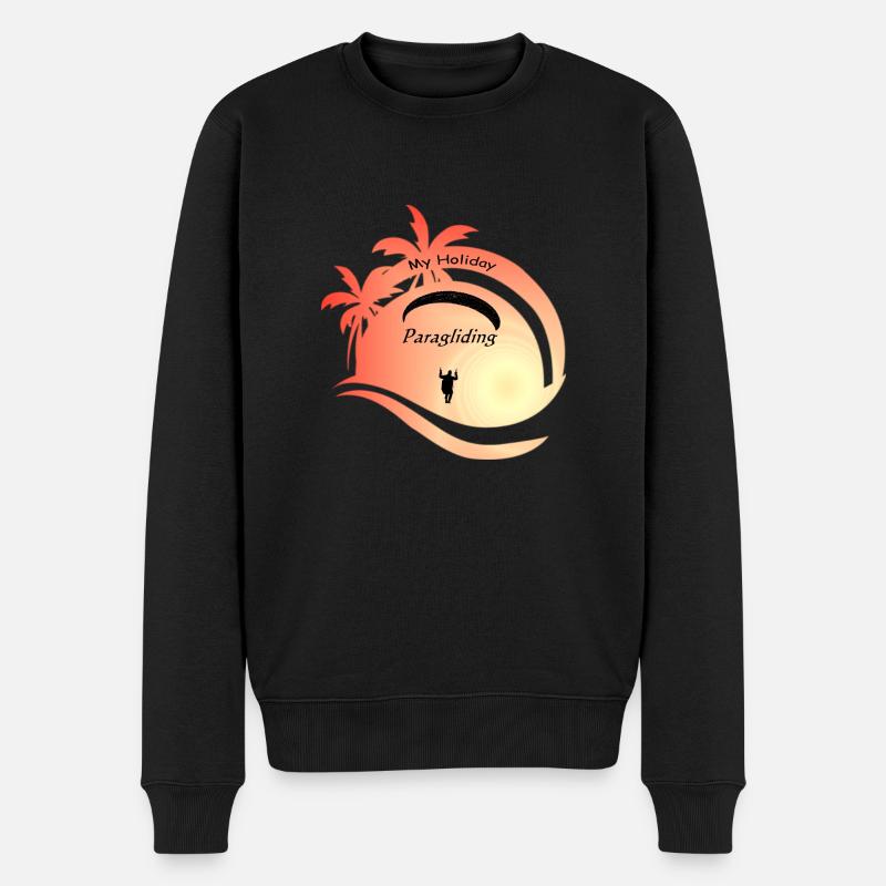 Île - Pull Premium bio Homme - noir