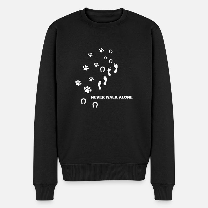 Chien Hund - Pull Premium bio Homme - noir