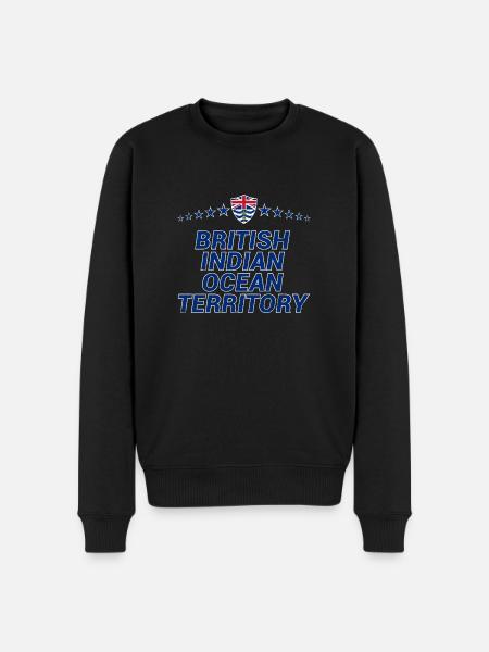 British Indian Ocean Territory - Men's Premium Organic Jumper - black