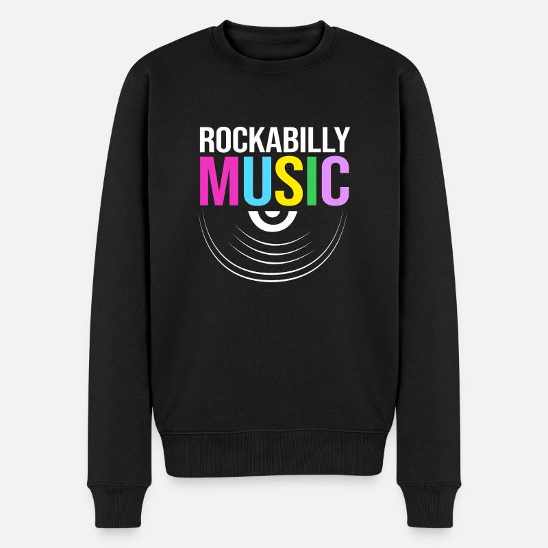 Sock Hop - Männer Premium Bio Pullover - Schwarz