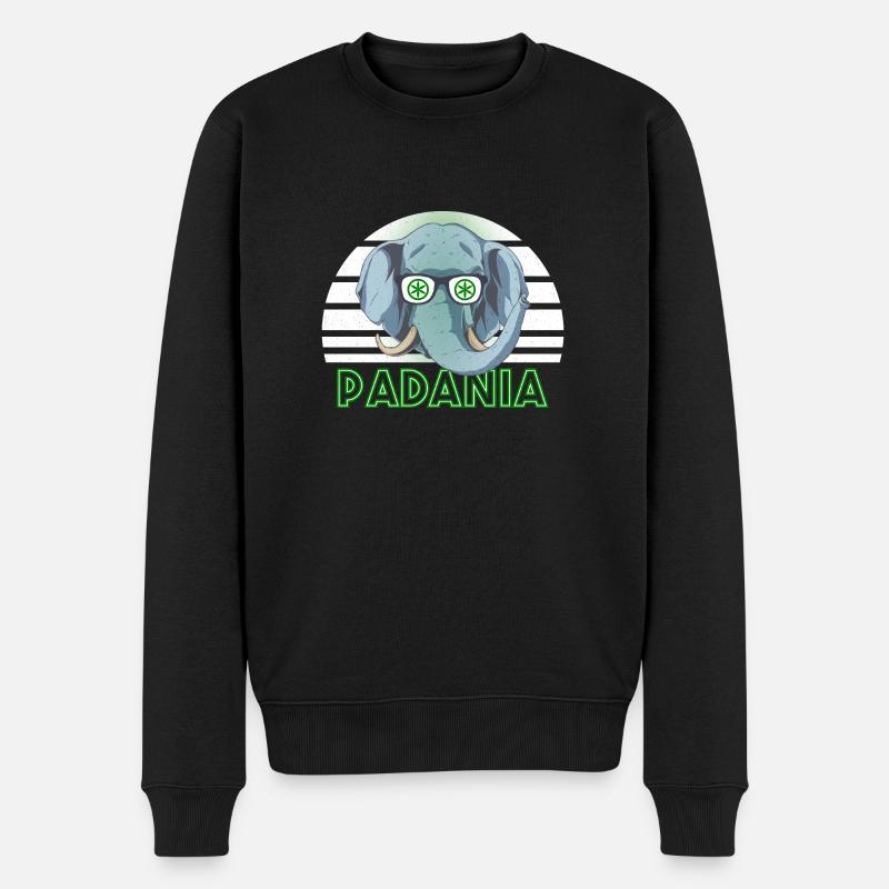 Padanie - Pull Premium bio Homme - noir