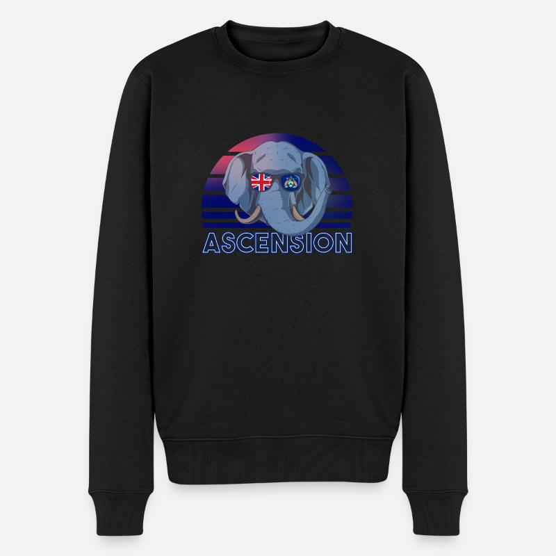 Ascension - Pull Premium bio Homme - noir